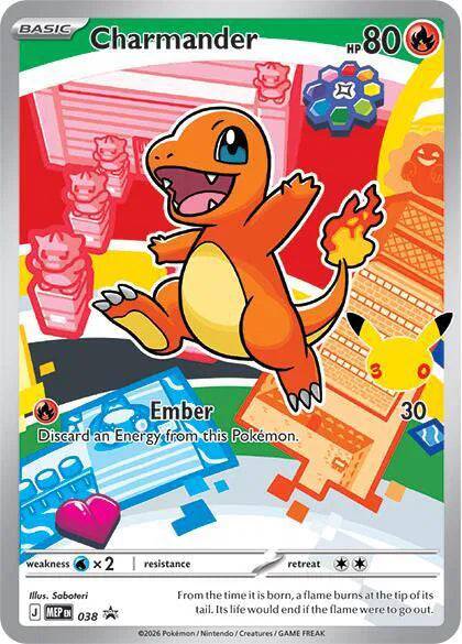Charmander 038 - Mega Evolution Promos - Holofoil