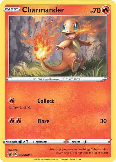 Charmander SWSH092 - Sword & Shield Promo - Holofoil
