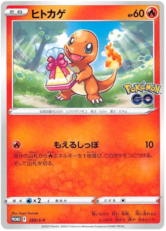 Charmander (JP) 289/S-P - Sword & Shield Promos - Holofoil
