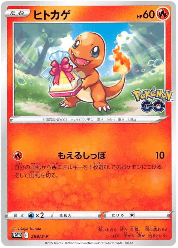Charmander (JP) 289/S-P - Sword & Shield Promos - Holofoil
