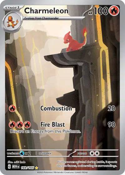 Charmeleon 169/165 - Scarlet & Violet 151 - Holofoil