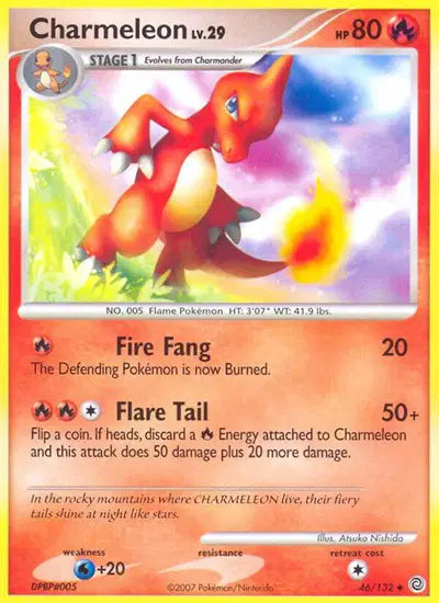 Charmeleon Lv.29 46/123 - Secret Wonders - Normal