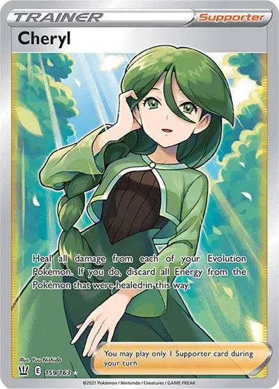 Cheryl 159/163 - Battle Styles - Holofoil