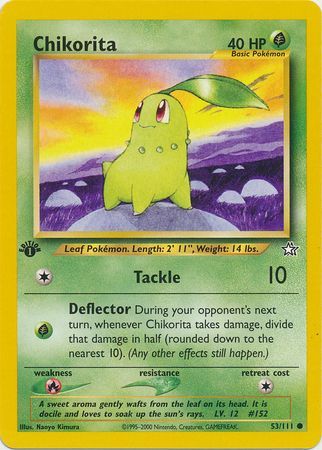 Chikorita 53/111 – Neo Genesis (1. Auflage) – Normal