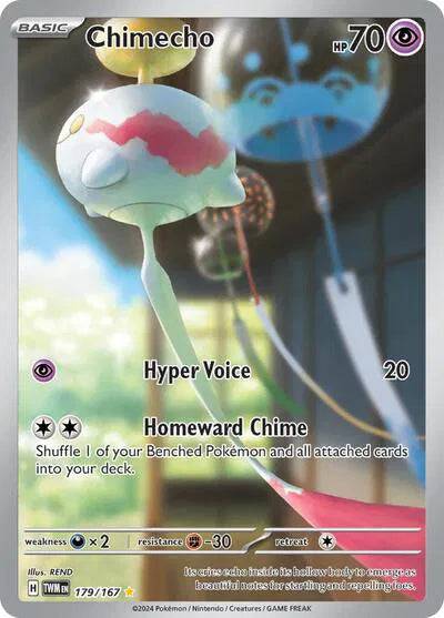 Chimecho 179/167 - Twilight Masquerade - Holofoil