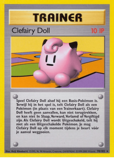Clefairy Doll (NL) 70/102 - Base Set (Unlimited) - Normal