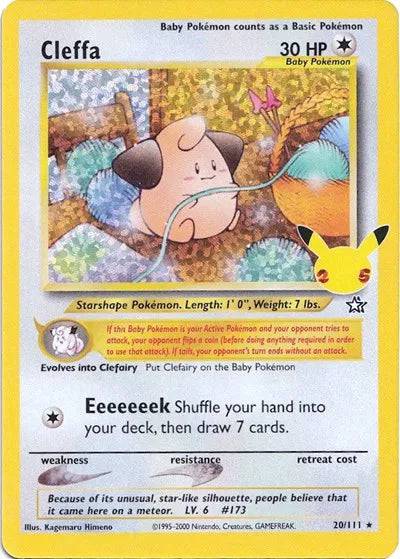 Cleffa 20/111 - Celebrations: Classic Collection - Holofoil