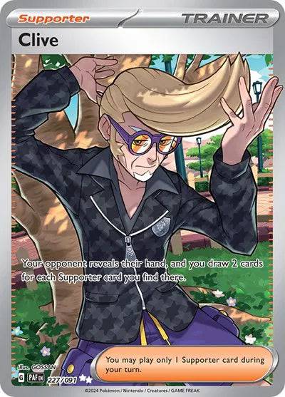 Clive 227/091 - Paldean Fates - Holofoil
