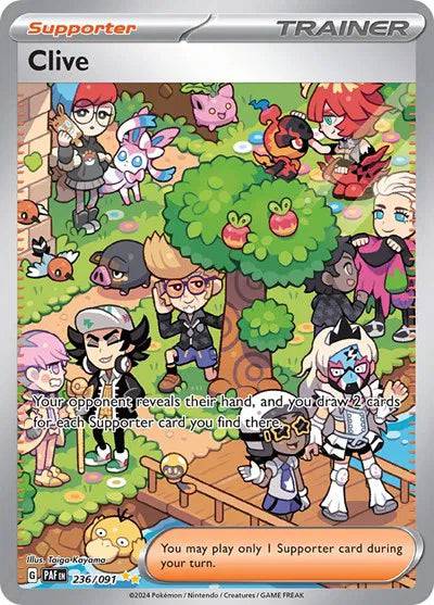 Clive 236/091 - Paldean Fates - Holofoil