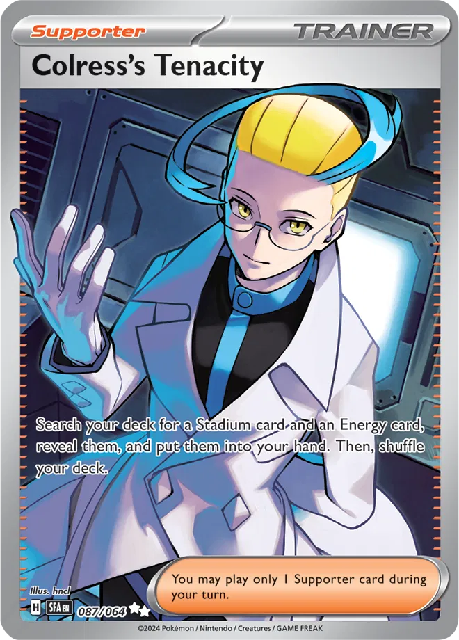 Colress's Tenacity 087/064 - Shrouded Fable - Holofoil