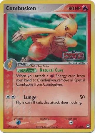 Combusken 29/108 - EX Power Keepers - Reverse Holofoil
