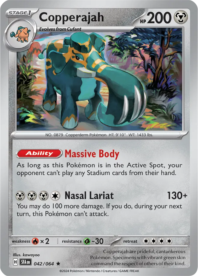 Copperajah 042/064 - Shrouded Fable - Reverse Holofoil