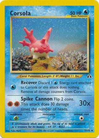Corsola 37/75 - Neo Discovery (Unlimited) - Normal