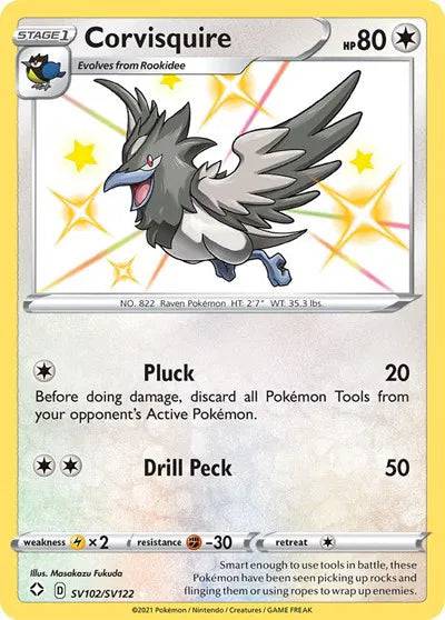 Corvisquire SV102/SV122 - Shining Fates: Shiny Vault - Holofoil