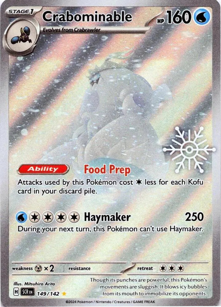 Crabominable 149/142 - Holiday Calendar - Holofoil