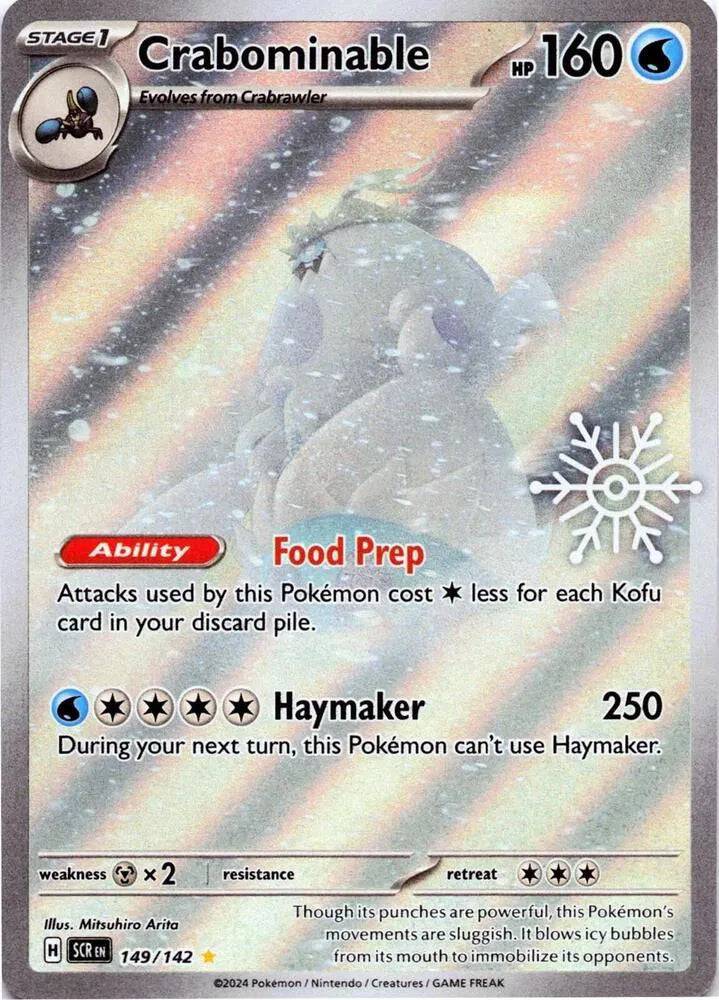 Crabominable 149/142 - Holiday Calendar - Holofoil