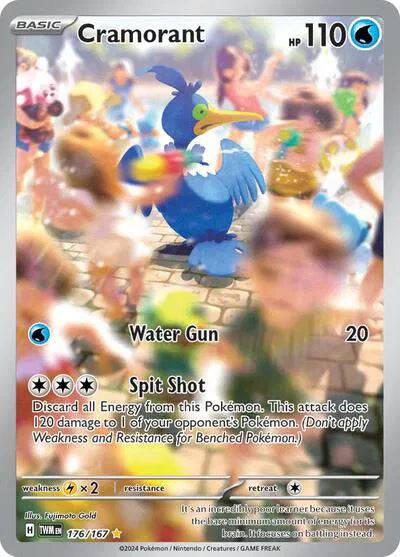 Cramorant 176/167 - Twilight Masquerade - Holofoil