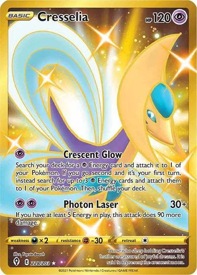 Cresselia (Secret) 228/203 - Evolving Skies - Holofoil