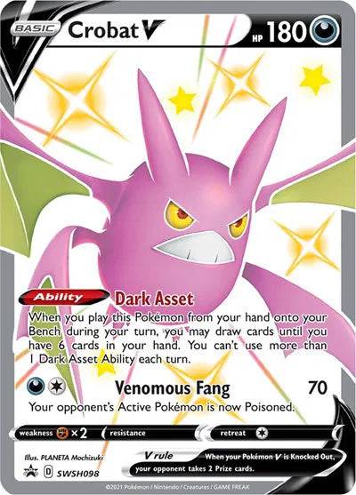 Crobat V SWSH098 - Sword & Shield Promo - Holofoil