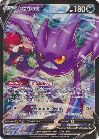 Crobat V TG20/TG30 - Lost Origin Trainer Gallery - Holofoil
