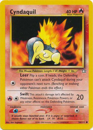 Cyndaquil 56/111 - Neo Genesis (Unlimited) - Normal