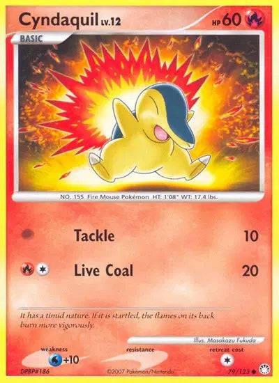 Cyndaquil Lv.12 79/123 - Mysterious Treasures - Normal