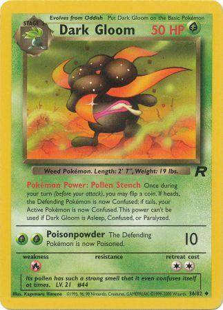 Dark Gloom 36/82 - Team Rocket (Unlimited) - Normal