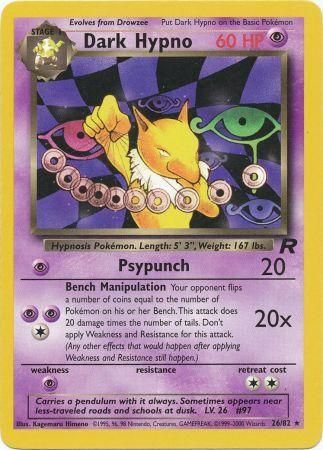 Dark Hypno 26/82 - Team Rocket (Unlimited) - Normal