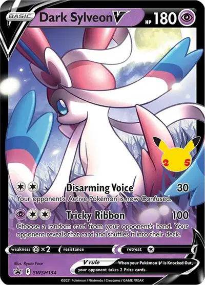 Dark Sylveon V SWSH134 - Sword & Shield Promo - Holofoil