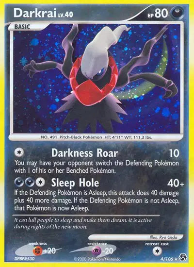 Darkrai 4/106 - Great Encounters - Holofoil