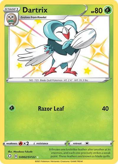 Dartrix SV002/SV122 - Shining Fates: Shiny Vault - Holofoil