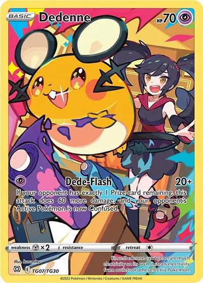 Dedenne TG07/TG30 - Brilliant Stars Trainer Gallery - Holofoil