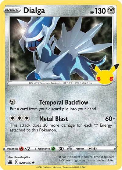 Dialga 020/025 - Celebrations - Holofoil