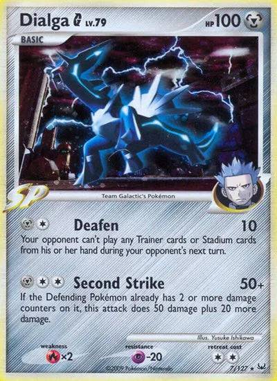 Dialga G Lv.79 7/127 - Platinum - Holofoil