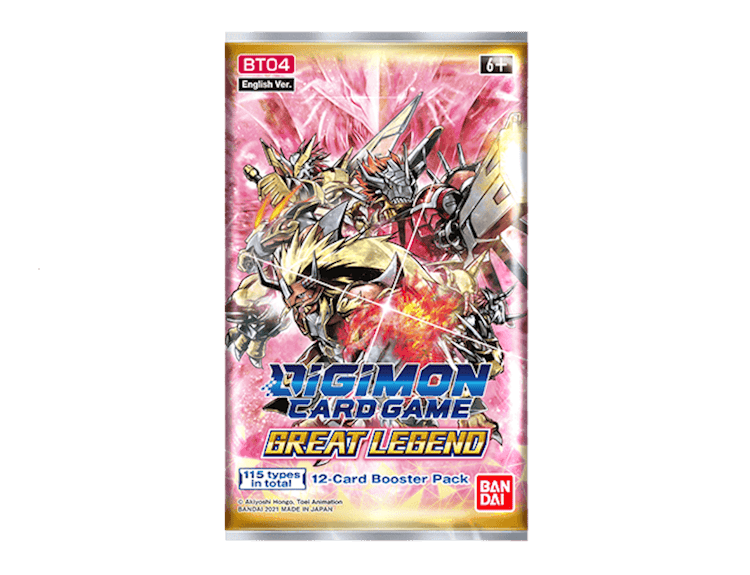Digimon TCG Great Legend: Booster Pack