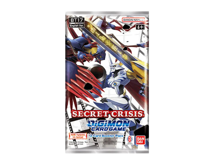 Digimon TCG Secret Crisis: Booster Pack