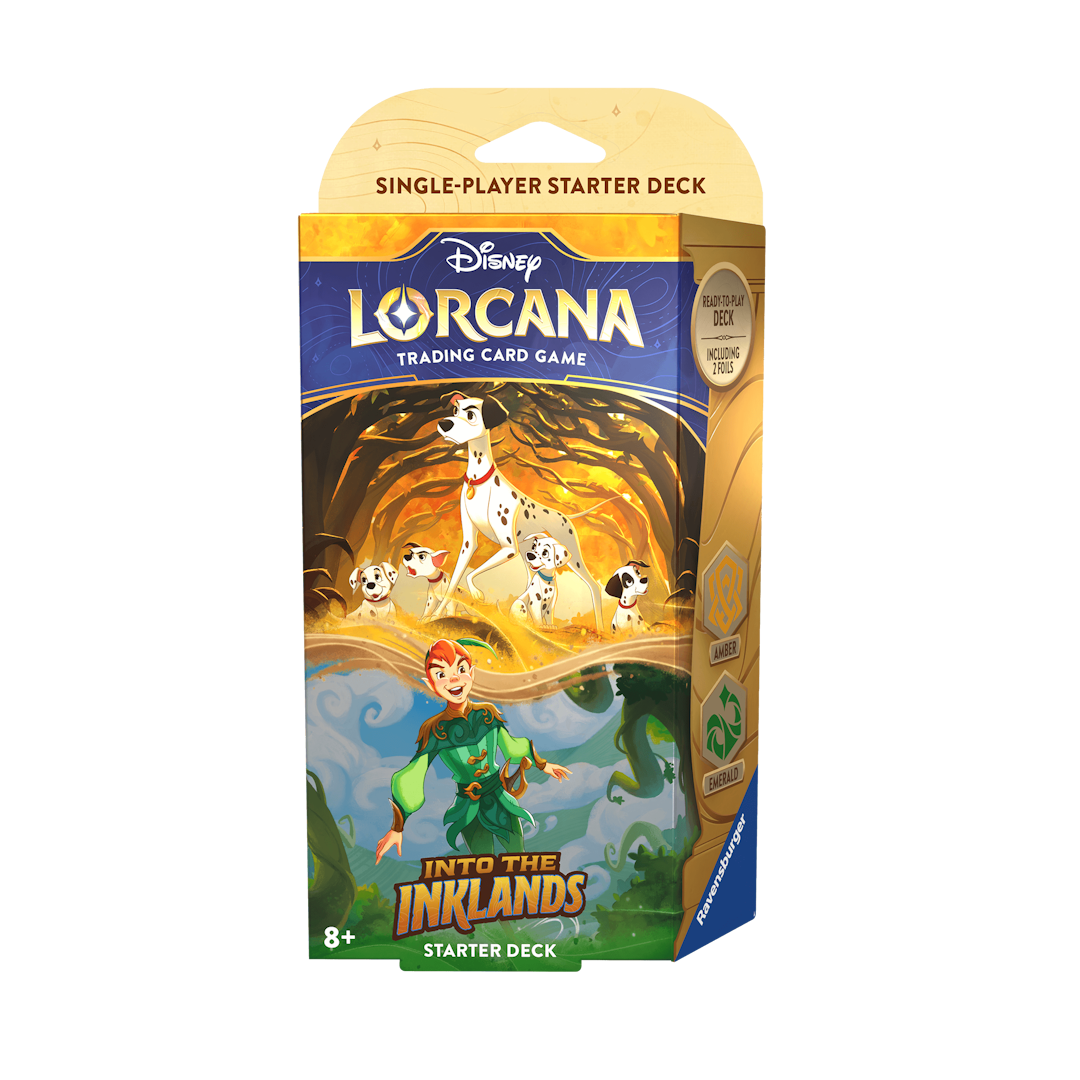 Disney Lorcana - Into the Inklands - Amber & Emerald Starter Deck