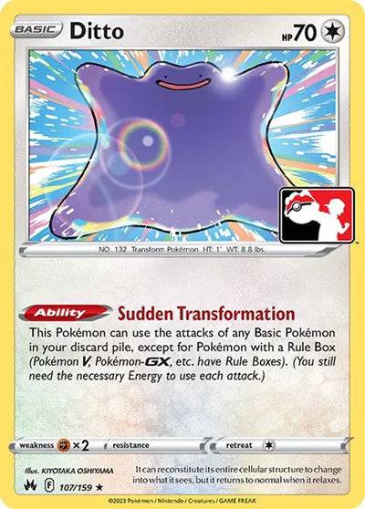 Ditto 107/159 - Prize Pack Series One - Normal