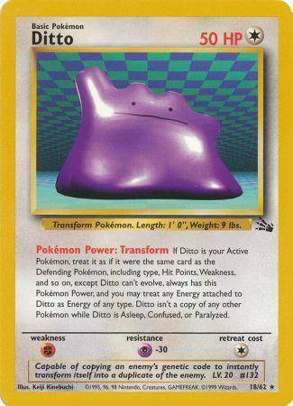 Ditto 18/62 - Fossil (Unlimited) - Normal