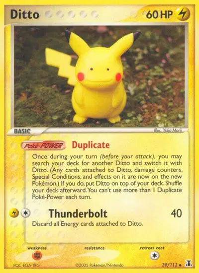 Ditto 39/113 - EX Delta Species - Normal