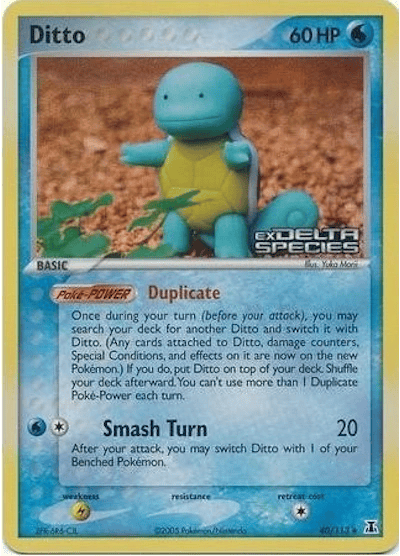 Ditto 40/113 - EX Delta Species - Reverse Holofoil