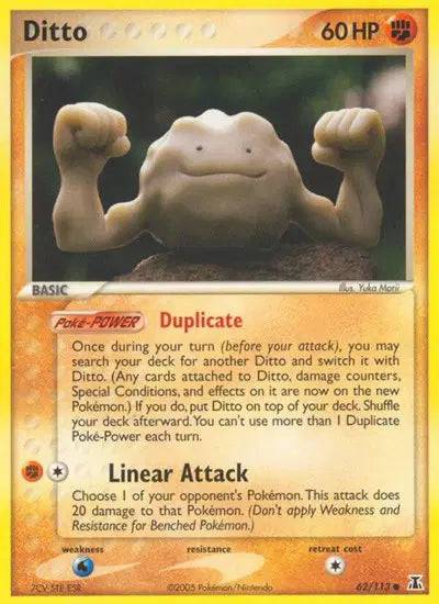 Ditto 62/113 - EX Delta Species - Normal