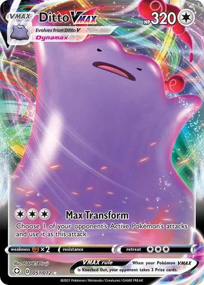 Ditto VMAX 051/072 - Shining Fates - Holofoil