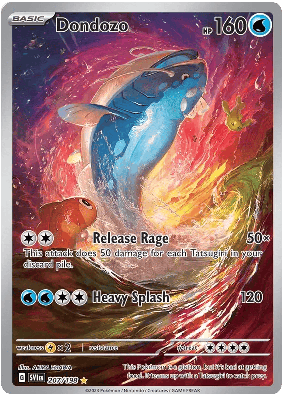 Dondozo 207/198 - Scarlet & Violet - Holofoil