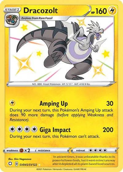 Dracozolt SV045/SV122 - Shining Fates: Shiny Vault - Holofoil