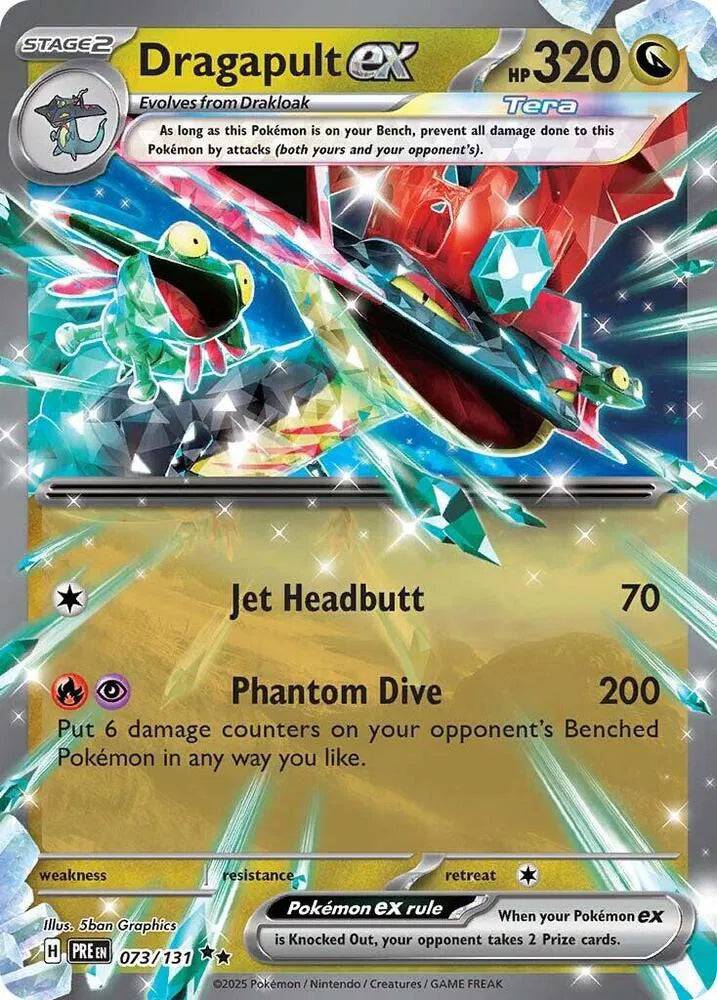 Dragapult ex 073/131 - Prismatic Evolutions - Holofoil