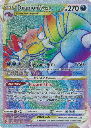 Drapion VSTAR 200/196 - Lost Origin - Holofoil