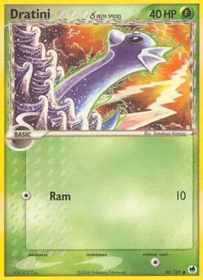 Dratini 46/101 - EX Dragon Frontiers - Normal