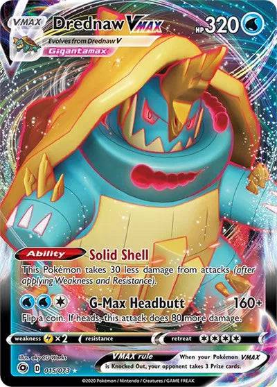 Drednaw VMAX 015/073 - Champion's Path - Holofoil