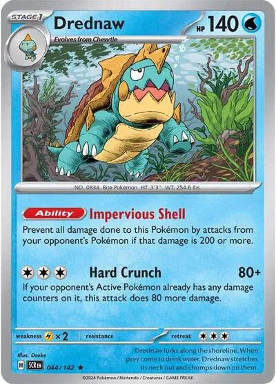 Drednaw 044/142 - Stellar Crown - Reverse Holofoil